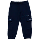Black Cargo Pocket Jog Pant Black-1