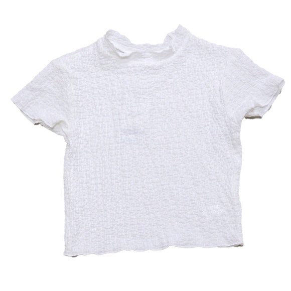 White Jacquard Jersey