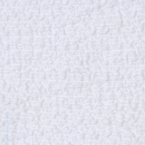 White Jacquard Jersey