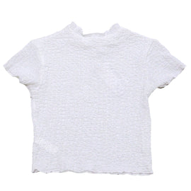 White Jacquard Jersey