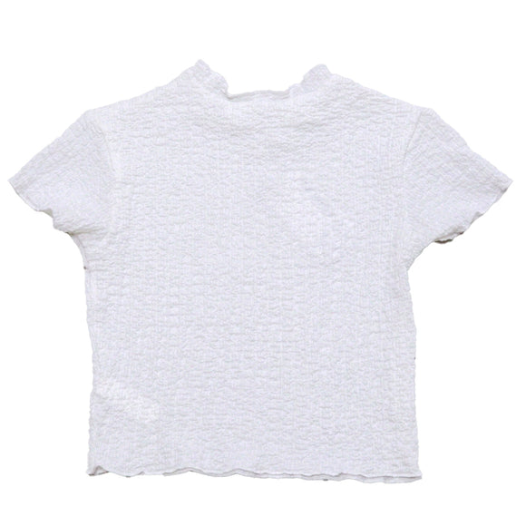 White Jacquard Jersey