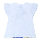 White Snow White Jersey Top With Chifflli REDTAG
