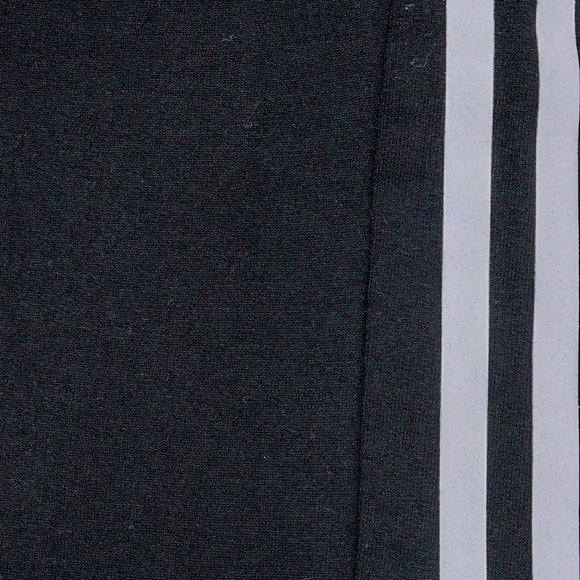 Black Stripe Active Pants