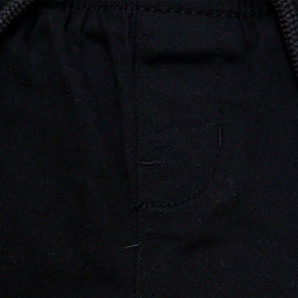 Black Twill Short - 0