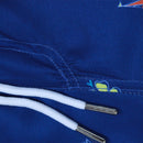 Navy Beach Print Swim Shorts Navy-2