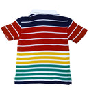 Boy S Multi Color Stripe Otaman Polo-3