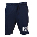 Navy T Shirt And Pyjama Shorts Set Navy-5