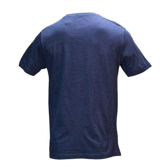 Navy T Shirt And Pyjama Shorts Set Navy