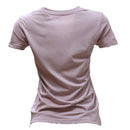 Taupe Short Sleeve Crew Neck T Shirt-2