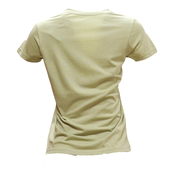 Green Short Sleeve Crew Neck T Shirt
