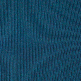 Teal Plain Rib Vest - 0