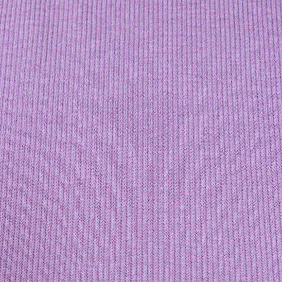 Mauve Plain Rib Vest