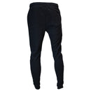 Black Ottoman Jog Pant Black-2