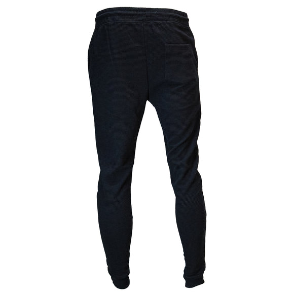 Black Ottoman Jog Pant Black