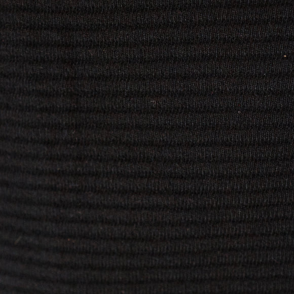 Black Ottoman Jog Pant Black