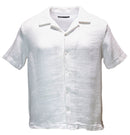 White Jacqaurd Resort Shirt White-1