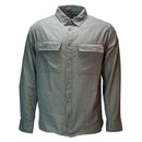 Brown Linen Blend Field Shirt Brown-1