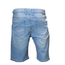 Light Wash Basic 5 Pocket Denim Shorts Light Wash-3