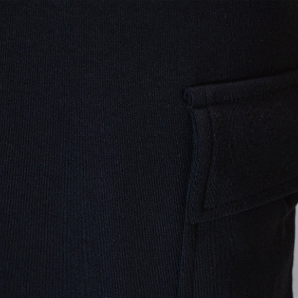Black Cargo Joggers Black