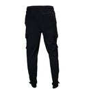 Black Cargo Joggers Black-2