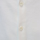 White Jacquard Lounge Shirt White-4