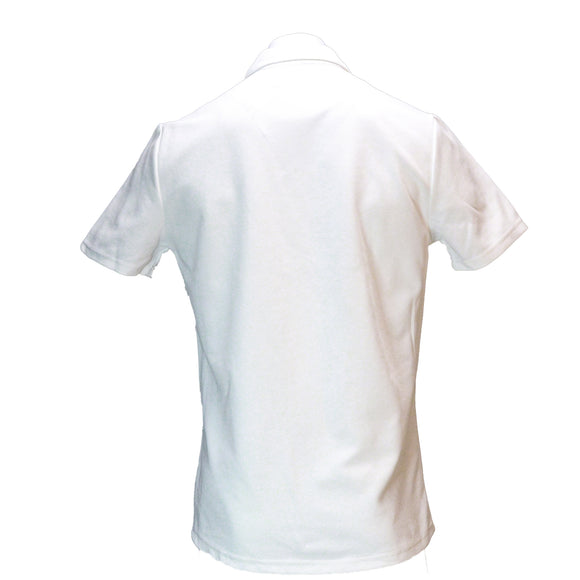 White Jacquard Lounge Shirt White