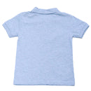 Boys Solid 2Pc Pack S S Polo Mid Grey-5