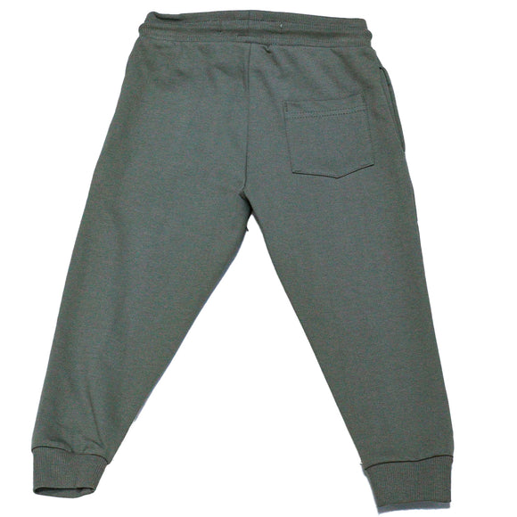 Boys Solid 2Pc Pack Track Pant Beige