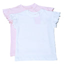 White/Pink 2 Pack Tshirts Assorted-1