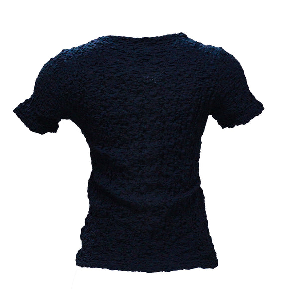 BLACK BUTTON DOWN TOP BLACK