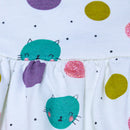 Ivory Floral Print Dress-2