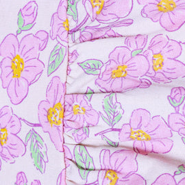 Pink All Over Print Dress - 0