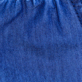 Dark Wash Solid Harem Jeans With Frills - 0