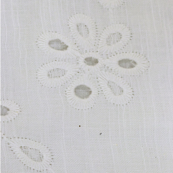 Cream Embroidered Longsleeve Cream