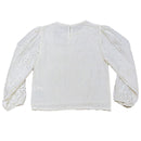 Cream Embroidered Longsleeve Cream-2