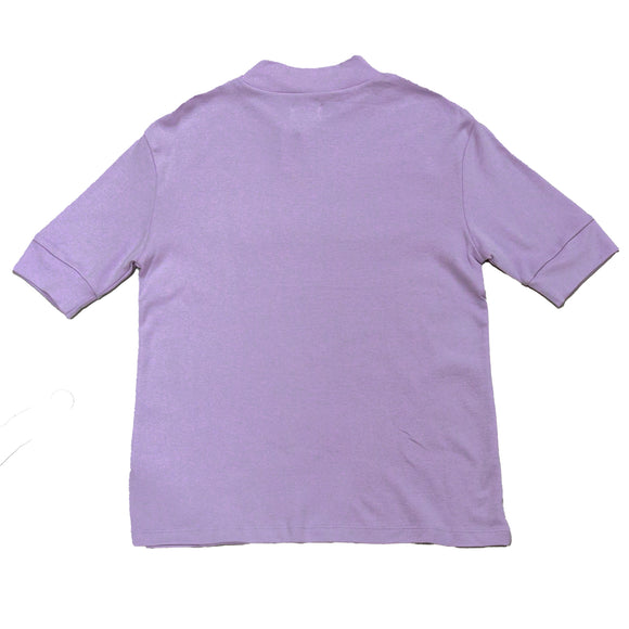 Purple Highneck Oversize T Shirts