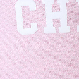 Pink Track Pants With Emboss Pale Pink - 0