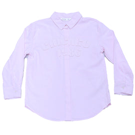 Pink Oxford Shirts W  Applique Pale Pink