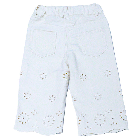 Ivory Wide Leg Trouser