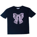 Black Rib Jacquardtop Black-1