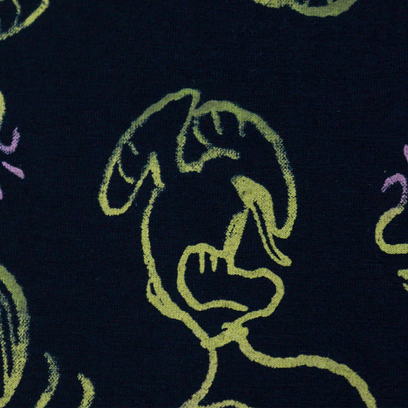 Black Snoopy Boxy T Shirts Assorted