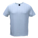 White Jacquard T Shirt White-1