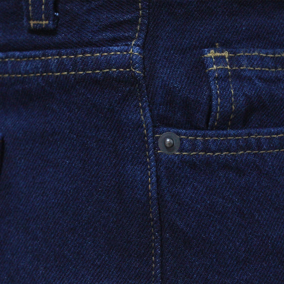 Dark Wash Basic 5 Pocket Standard Fit Jeans Darkwash