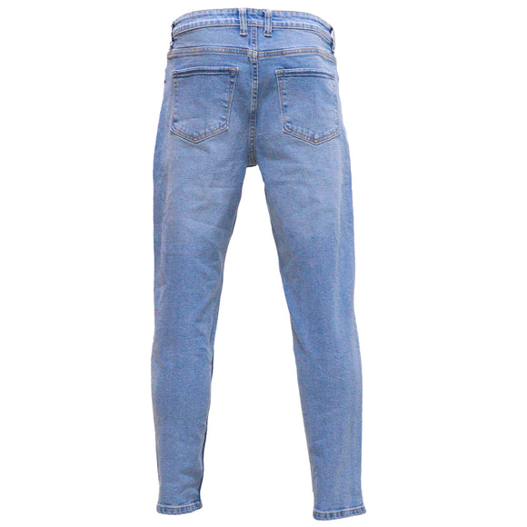 Light Wash Basic 5 Pocket Straight Fit Jeans Light Wash 32