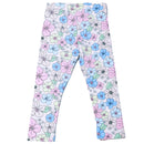 Pink Floral Print Leggings-3