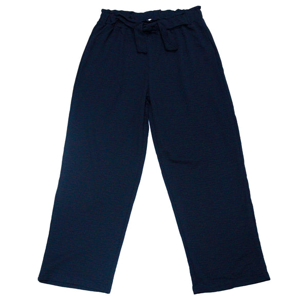 Black Jacquard Culottes Black