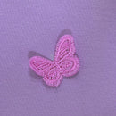 Purple L S 3D Butterfly T Shirts Purple-2