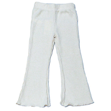 Cream Flared Trousers REDTAG