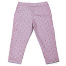 Pale Pink Aop Slim Fit Denim Jeans-3