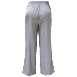 WAISTBAND DETAIL TROUSER PALE PINK - 0